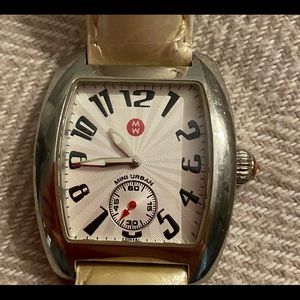 Michele Mini Urban Watch - Stainless Steel